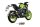 MIVV GP-C Edelstahl schwarz mit Carbonendkappe KEEWAY RKF 125 2021-2024