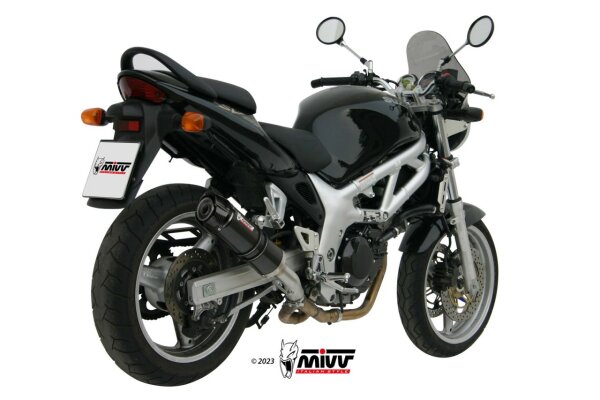 MIVV GP-C Carbon mit Carbonendkappe SUZUKI SV 650 1999 > 2002