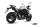 MIVV GP-C Edelstahl schwarz mit Carbonendkappe SUZUKI GSR 750 2011 > 2016
