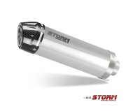 STORM by MIVV GP-C Edelstahl KAWASAKI NINJA 300 13 -16