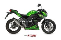 STORM by MIVV GP-C Edelstahl KAWASAKI NINJA 300 13 -16