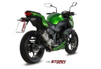 STORM by MIVV GP-C Edelstahl KAWASAKI NINJA 300 13 -16