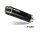 STORM by MIVV GP-C Edelstahl schwarz KAWASAKI NINJA 400 18-23