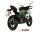 STORM by MIVV GP-C Edelstahl schwarz KAWASAKI NINJA 125-Z 125 19-24