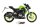 MIVV GP-C Edelstahl schwarz mit Carbonendkappe KEEWAY RKF 125 2021 > 2023