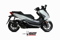 MIVV MOVER Edelstahl schwarz mit Kat HONDA ADV-SH-FORZA...