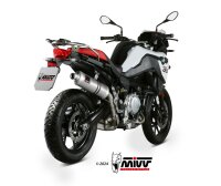 MIVV DAKAR Edelstahl BMW F 750 GS 18-24