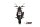 MIVV HR-1 Edelstahl schwarz mit kurzer Carbonendkappe HONDA CL 500 23-24