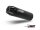MIVV HR-1 Edelstahl schwarz, lange Carbonendkappe HONDA CMX 500 REBEL 22-24