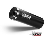 MIVV HR-1 Edelstahl schwarz ROYAL ENFIELD METEOR 350 21-24
