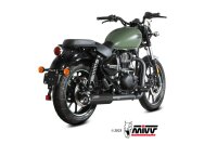 MIVV HR-1 Edelstahl schwarz ROYAL ENFIELD HNTR 350 22-24