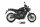 MIVV HR-1 Edelstahl schwarz YAMAHA XSR 700 21-24