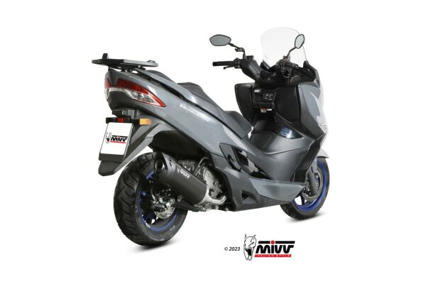MIVV MOVER Edelstahl schwarz SUZUKI BURGMAN 400 2022-2024