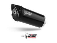MIVV MOVER Edelstahl schwarz SUZUKI BURGMAN 400 2022-2024