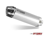 STORM by MIVV Edelstahl m. Carbonendkappe KAWASAKI ZX-6 R 636 2024