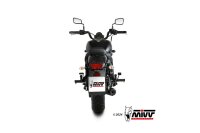 MIVV HR-1 Edelstahl schwarz KAWASAKI VULCAN S 17-23