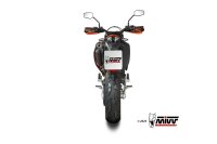MIVV STR1 Edelstahl schwarz KTM 690 ENDURO R-SMC-R 2021-2024