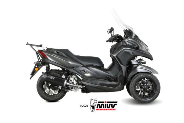 MIVV MOVER Edelstahl schwarz YAMAHA TRICITY 300 21-24