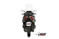 MIVV MOVER Edelstahl schwarz YAMAHA TRICITY 300 21-24