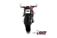MIVV X-M5 Edelstahl schwarz TRIUMPH STREET TRIPLE 765...