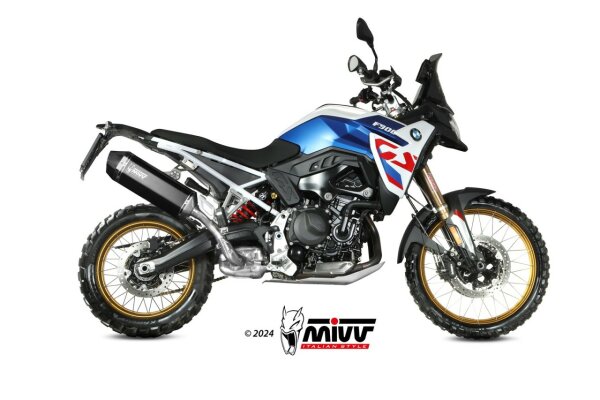 MIVV SPEED EDGE Edelstahl schwarz BMW F 900 GS 24-25