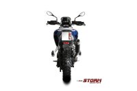 STORM by MIVV Oval Edelstahl schwarz BMW F900 GS 24-