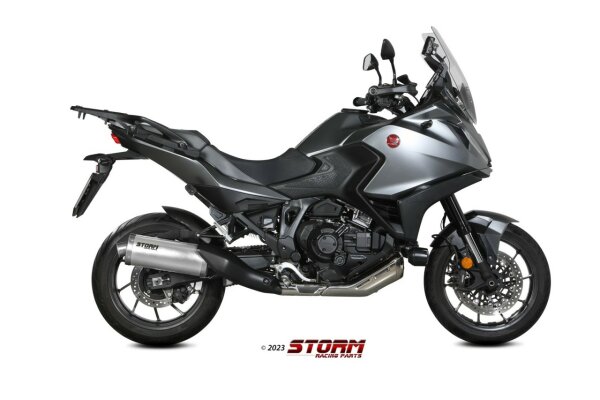 STORM by MIVV Oval Edelstahl HONDA NT 1100 22-24