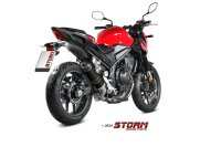 STORM by MIVV GP-C Edelstahl schwarz HONDA CB 500 HORNET 24-25