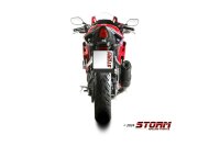 STORM by MIVV GP-C Edelstahl schwarz HONDA CB 500 HORNET 24-25