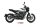 STORM by MIVV Oval Edelstahl schwarz MOTO MORINI SEIEMMEZZO STR 22-24