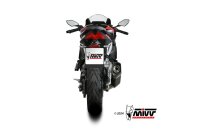 MIVV SR-1 Edelstahl schwarz APRILIA RS 457 24-25