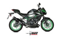 MIVV AK-1 Edelstahl schwarz KAWASAKI Z 500-E 24-25