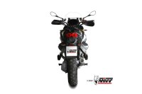 MIVV GPPro Edelstahl schwarz MOTO GUZZI STELVIO 1000 24-25