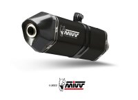 MIVV SPEED EDGE Edelstahl schwarz QJ MOTOR SRT 800 S-X-SX...