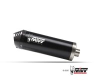MIVV Oval Edelstahl schwarz QJ MOTOR SRT 800 S-X-SX 24-