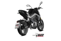 MIVV XM-1 Edelstahl schwarz CF MOTO 300 NK 21-24