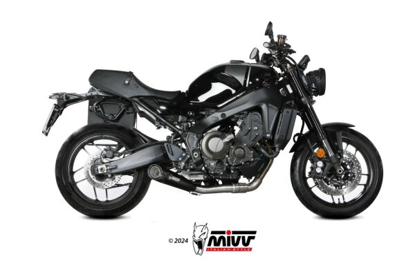 MIVV X-M5 Edelstahl schwarz YAMAHA XSR 900-GP 22-25