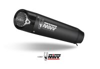 MIVV X-M5 Edelstahl schwarz YAMAHA XSR 900-GP 22-25