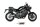 MIVV X-M5 Edelstahl schwarz YAMAHA XSR 900-GP 22-25