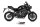 MIVV DELTA RACE Edelstahl schwarzYAMAHA XSR 900-GP 22-25