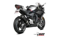 MIVV AK-1 Edelstahl schwarz CF MOTO 450 SR 23-24