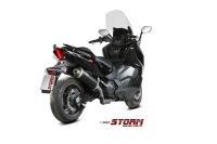 STORM by MIVV Oval Edelstahl schwarz SYM MAXSYM TL 508 21-24