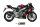 MIVV SR-1 Edelstahl schwarz APRILIA RS 457 24-