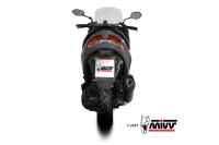 MIVV MOVER Edelstahl schwarz SUZUKI BURGMAN 400 2022-2024