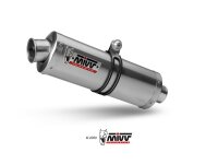 MIVV Endschalldämpfer Oval Edelstahl ROYAL ENFIELD SCRAM 411-HIMALAYAN 22-24