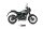 MIVV Oval Edelstahl schwarz ROYAL ENFIELD SCRAM 411-HIMALAYAN 22-24