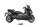 MIVV SR-1 Edelstahl schwarz mit Kat SYM MAXSYM TL 508 21-24