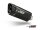 MIVV SR-1 Edelstahl schwarz mit Kat SYM MAXSYM TL 508 21-24