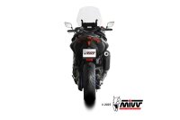 MIVV Komplettanlage Oval Edelstahl schwarz YAMAHA T-MAX 560 2025
