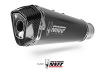 MIVV DELTA RACE Edelstahl schwarz YAMAHA XSR 900-GP 22-25